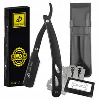 BRZYTWA DO GOLENIA BRODY SZAWETKA ZESTAW ŻYLETKI+ETUI FRYZJERSKA BARBERSKA