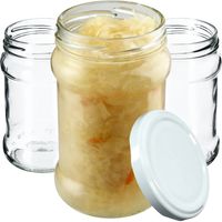 10x Słoiki 315ml Na Przetwory Dżem Miód Z Zakrętką