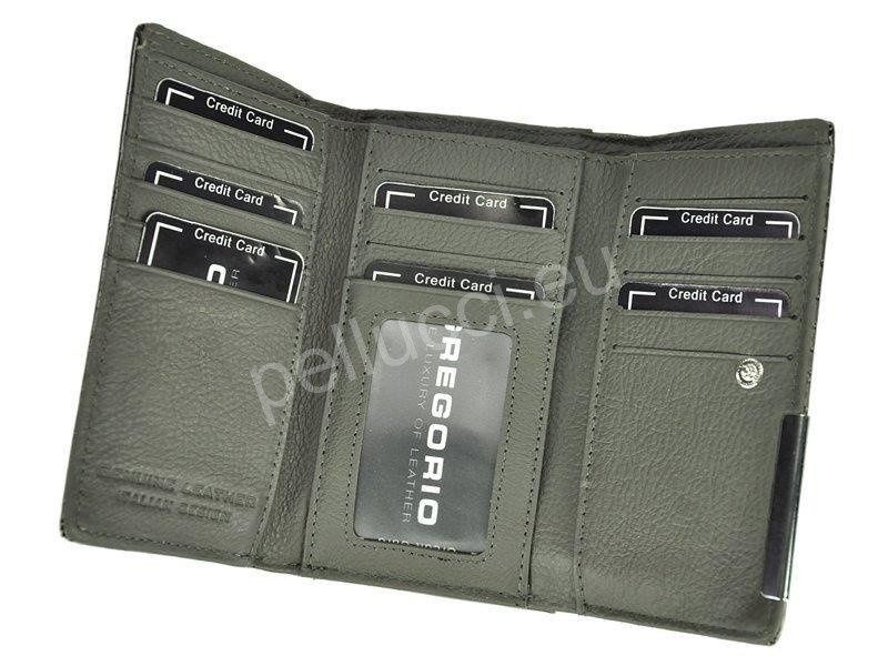 Portfel damski skórzany PELLUCCI BC-108 Niebieski zdjęcie 5