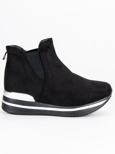 BOTKI SZTYBLETY NA PLATFORMIE Rozmiar - 37 na Arena.pl