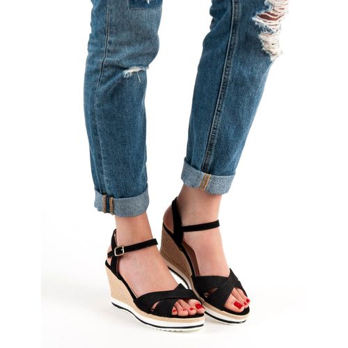 Modne Czarne Sandałki r.40 na Arena.pl