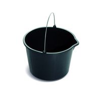 wiadro bucket z lejkiem - czarny
