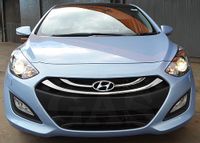 Hyundai I30 -Chromowane Listwy Grill Chrom Atrapy Zderzaka Tuning