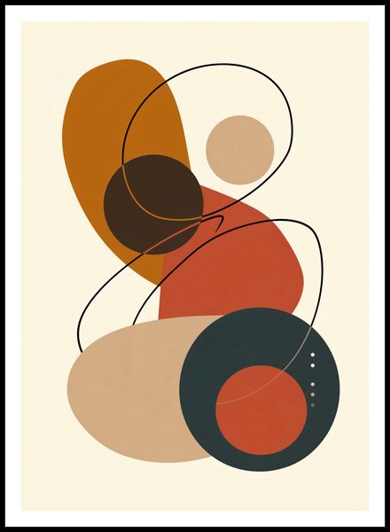 Plakat 67,5x95cm Geometria Harmonii zdjęcie 3