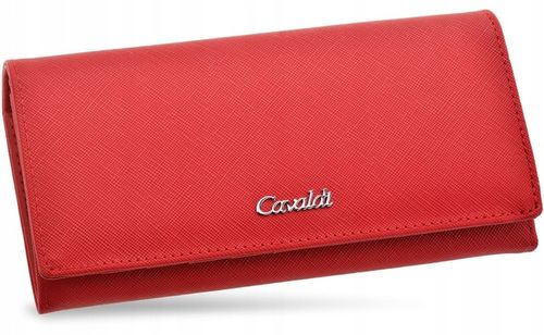 Cavaldi Duży Portfel Skórzany Damski Na Zatrzask Portmonetka Na Prezent na Arena.pl