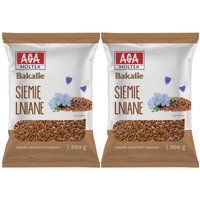 Aga Holtex Siemię lniane 200g Bakalie x 2 sztuk