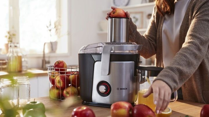 Sokowirówka Bosch MES4010 1200W 3 stopnie prędkości Otwór XXL DripStop zdjęcie 2