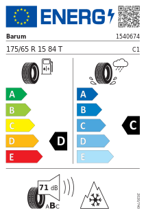 2 x Barum Quartaris 5 175/65R15 84T na Arena.pl