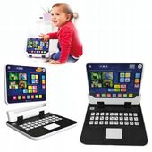 NA PREZENT Laptop Tablet Komputerek dziecięcy Smily 2w1