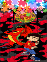 Puzzle tradycyjne - American Dragon Jake Long