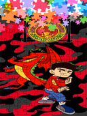 Puzzle tradycyjne - American Dragon Jake Long