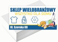 Wizytówki firmowe Foliowane 1000szt różne wzory SKLEP WIELOBRANŻOWY
