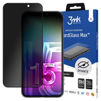 Apple iPhone 15 Plus/16 plus - 3mk HardGlass Max Privacy Black
