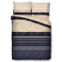 satynowy komplet pościeli fiori di seta 160 x 200 cm