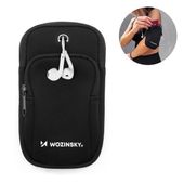 opaska na telefon do biegania armband czarna