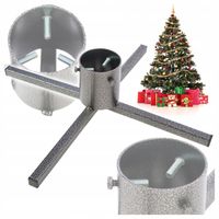 Stojak Choinkowy pod na Choinkę Drzewko Podstawka Metalowy Stabilny Trwały