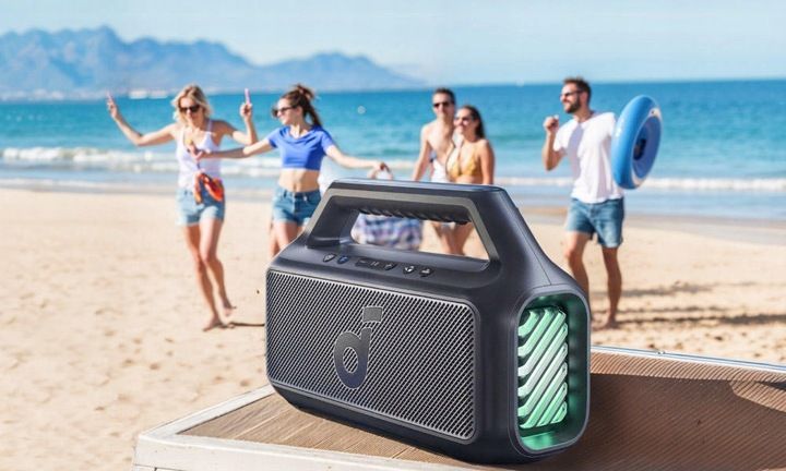 Głośnik przenośny Soundcore Boom 2 IPX7 80W EQ Czarny zdjęcie 13