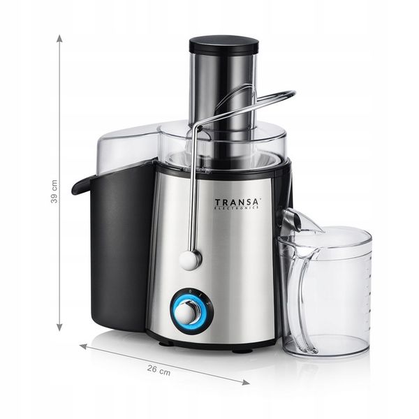 Sokowirówka Wysokoobrotowa Duża Moc TRANSA 1400W zdjęcie 3