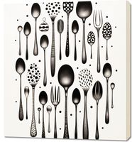 Obraz 90x100cm Narzędzia Smaku