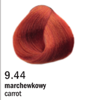 Allwaves Cream Color farba do włosów, koloryzacja trwała, 100 ml 9.44 marchewkowy