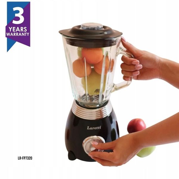 Wydajny blender stacjonarny LARETTI LR-FP7320 (Smeg, Miele, Ravanson) zdjęcie 1