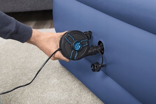 Pompka elektryczna do materaca materaców dmuchanych 220V Bestway 3 końcówki na Arena.pl