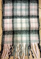 PUSZYSTY SZALIK SZAL GRUBY Z FRĘDZLAMI MIĘKKI CIEPŁY MIĘKKI DUŻY 200CM