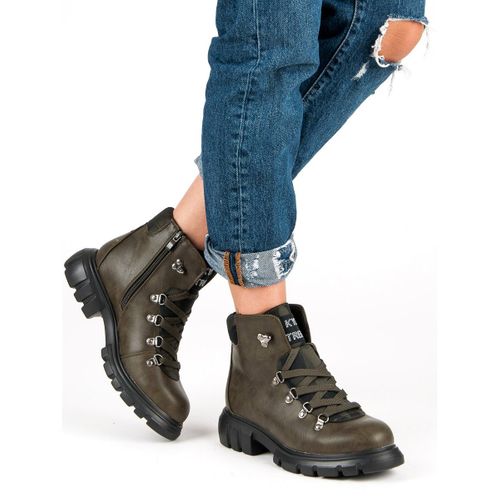 Sznurowane botki r.37 na Arena.pl