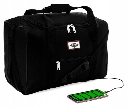 Torba bagaż podręczny do samolotu WIZZAIR 40x30x20 USB na Arena.pl