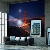 Fototapeta - Most Golden Gate nocą 300x231