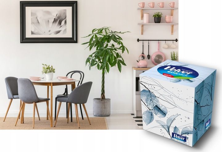 Velvet chusteczki Cube 10 opak. zdjęcie 4