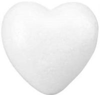 SERCE STYROPIANOWE 16CM SERCA STYROPIANOWE