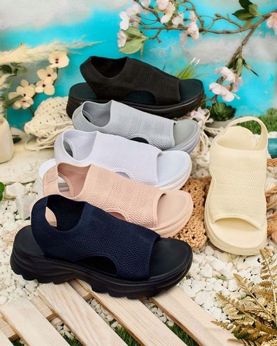 CZARNE SANDAŁKI DAMSKIE VISS 38 na Arena.pl