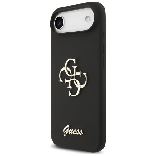 Etui Guess Silicone Big 4G Script do iPhone Air czarny na Arena.pl