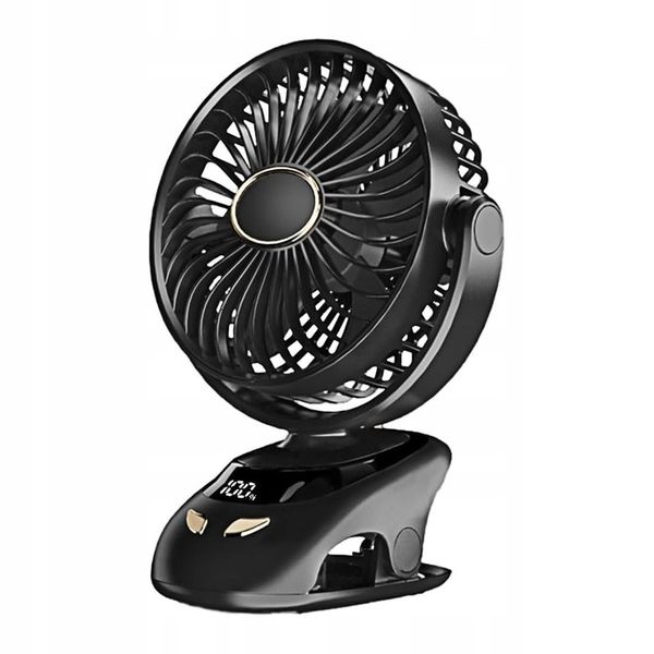 WENTYLATOR BIURKOWY Bezprzewodowy Z KLIPSEM I PODSTAWĄ Aroma BOX Cichy zdjęcie 4