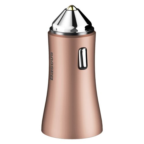Ładowarka Samochodowa 2xUSB Baseus FastCharge 2.4A brązowy na Arena.pl