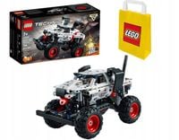 KLOCKI LEGO TECHNIC 42150 MONSTER JAM MUTT DALMATIAN 2W1 AUTA SPORT + TORBA