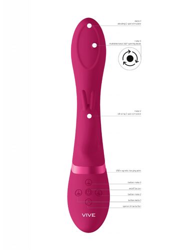 mira   spinning g spot rabbit   pink na Arena.pl