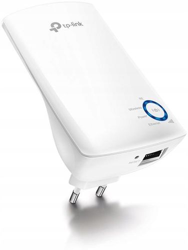 WZMACNIACZ SYGNAŁU WIFI TP-LINK WA850RE REPEATER WIFI Z GNIAZDEM LAN RJ45 na Arena.pl