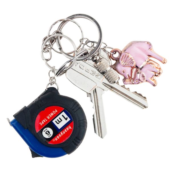 Brelok Miarka Breloczek Do Kluczy Metrówka 1M 100Cm Gadżet Miara zdjęcie 10