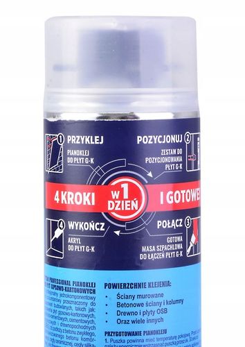 Pianoklej do płyt gipsowych G-K Tytan Professional 830 ml na Arena.pl