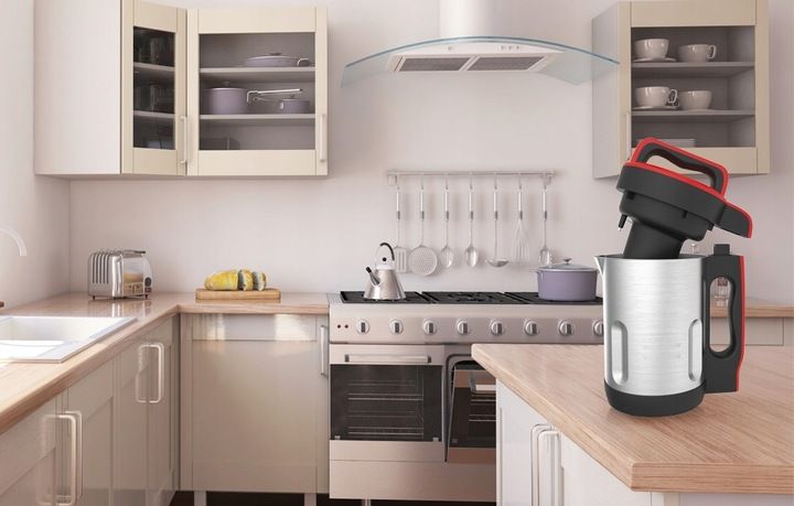 TECHWOOD MOCNY KIELICHOWY POJEMNY ELEKTRYCZNY ZUPOWAR ZE STALI NIERDZEWNEJ zdjęcie 5