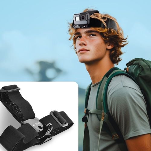 tech-protect ga100 head mount gopro / dji black na Arena.pl