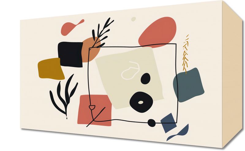 Obraz 30x20cm Abstrakcyjny Dialog zdjęcie 1