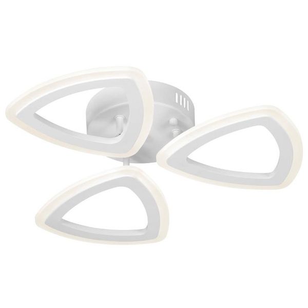 Ledowy plafon 48W W7112-3S WT biała lampa natynkowe trójkąty zdjęcie 2