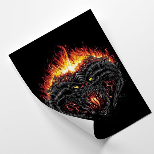 Plakat, Duch ognia 40x60 na Arena.pl