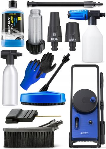 MYJKA CIŚNIENIOWA ZESTAW PATIO POWER 140 NILFISK na Arena.pl