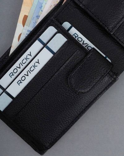 mały, skórzany portfel męski z systemem rfid - 4u cavaldi na Arena.pl