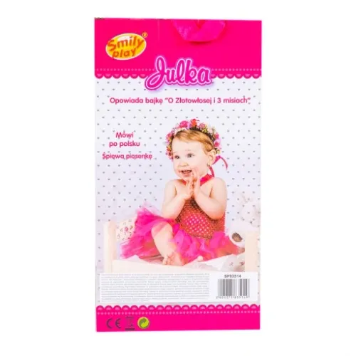 Lalka bobas interaktywna duża śpiewa mówi Julka na Arena.pl