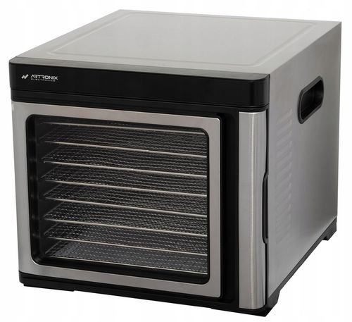 SUSZARKA SPOŻYWCZA DO GRZYBÓW OWOCÓW WARZYW ZIÓŁ TIMER LCD STALOWA 9 na Arena.pl